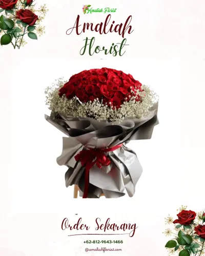 Buket Bunga mekar agung